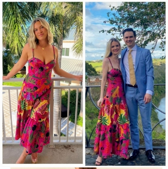 Farm Rio Leopard Pop Mididress - Picture 3 of 5